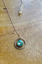 Heart Halo Necklace - Silver & Swarovski Crystal