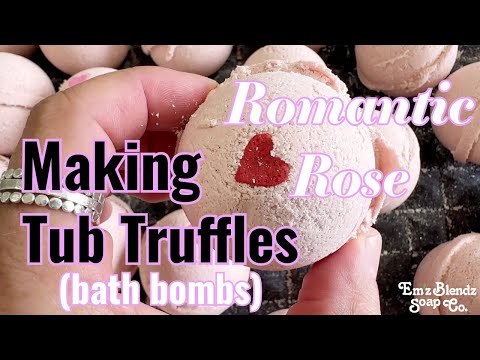 Romantic Rose Foaming Tub Truffle