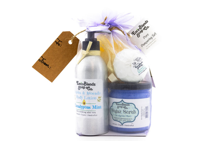 Pure Pampering Gift Set    Em'z Blendz Soap Co.