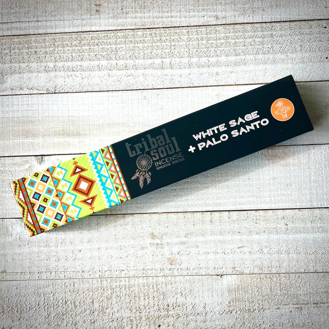 Smudge Incense Native Soul Palo Santo & White Sage (Palo Santo & Witte Smudge Incense Native Soul Palo Santo & White Sage (Palo Santo & Witte