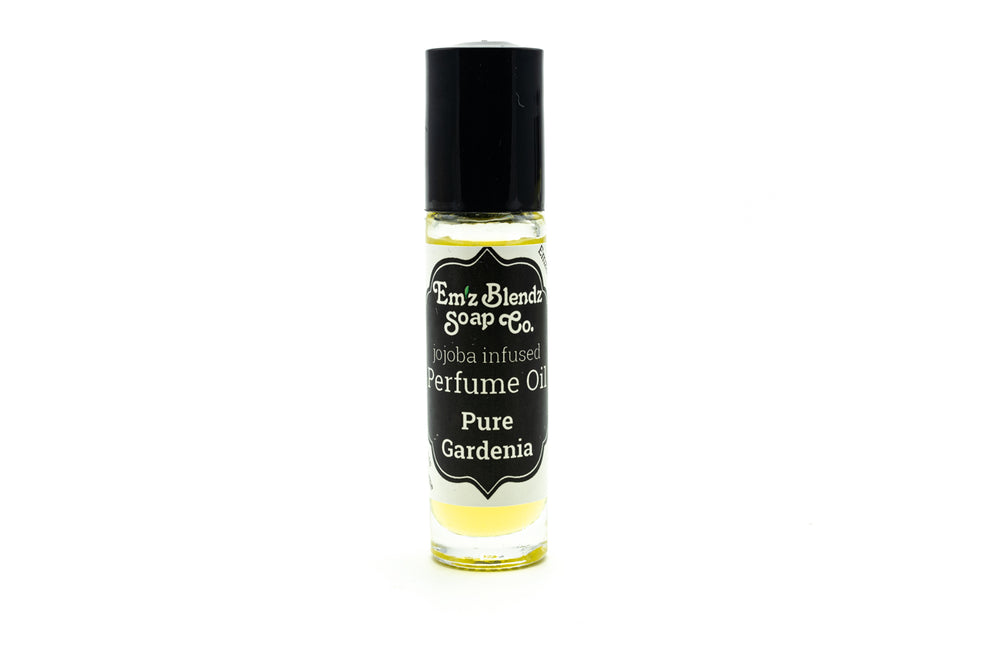 Jojoba Perfume Oil | Pure Gardenia    Em'z Blendz Soap Co.