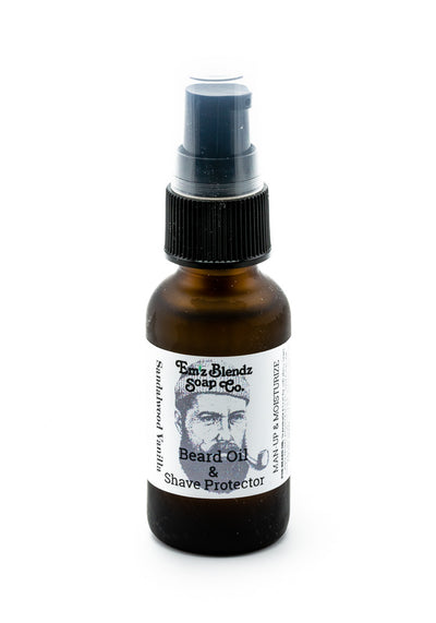 Beard Elixir | Sandalwood Vanilla Conditioning Oil & Pre-Shave Protector