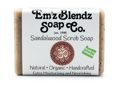 Sandalwood Scrub Soap Bar
