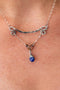 Intuitive Heart Necklace | Handcrafted Lapis Lazuli, Copper & Fine Silver