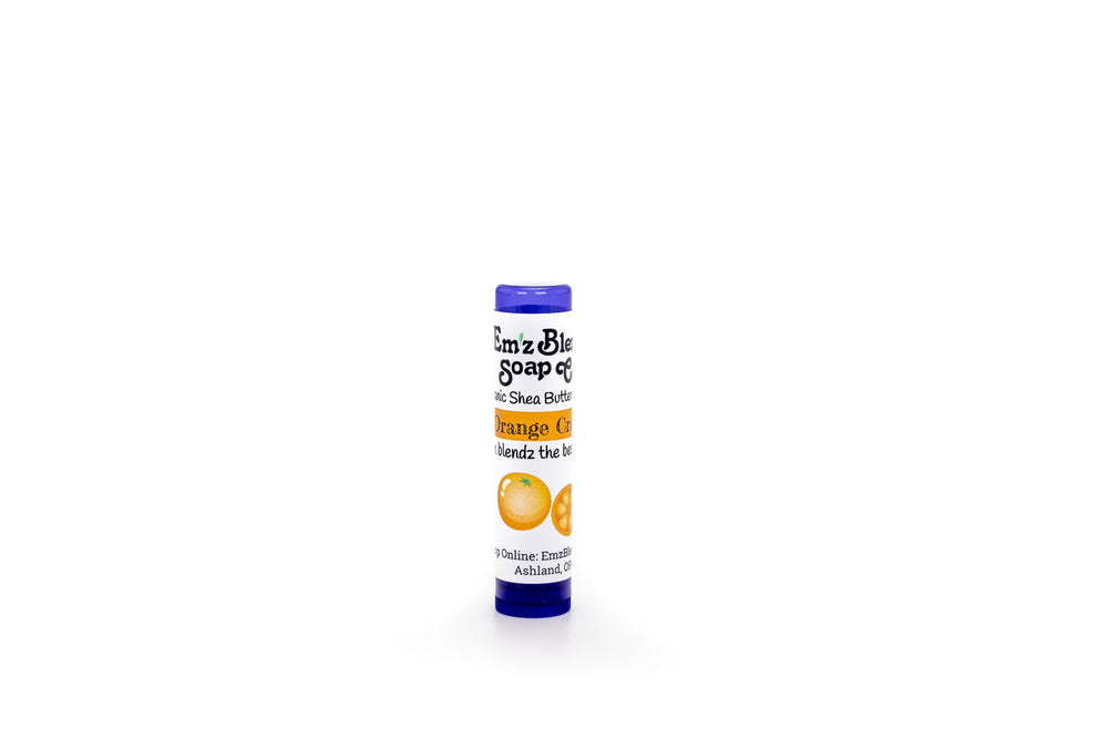 Orange Cream Lip Balm Therapy | Natural Healing for Dry Lips (Creamy Sweet Orange Flavor)    Em'z Blendz Soap Co.