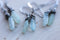 Em'z Blendz Natural Aquamarine & Sterling Silver Earrings