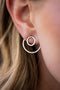 Double-Sided Circular Post Earrings | Handcrafted Solid Sterling Silver