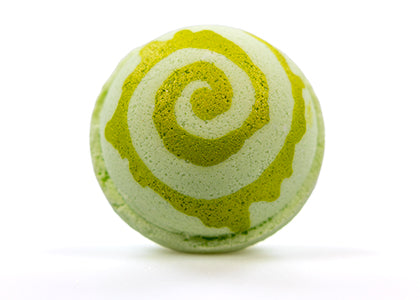 Lemongrass and Lime Bliss | Foaming Tub Truffle for a Refreshing Bath    Em'z Blendz Soap Co.